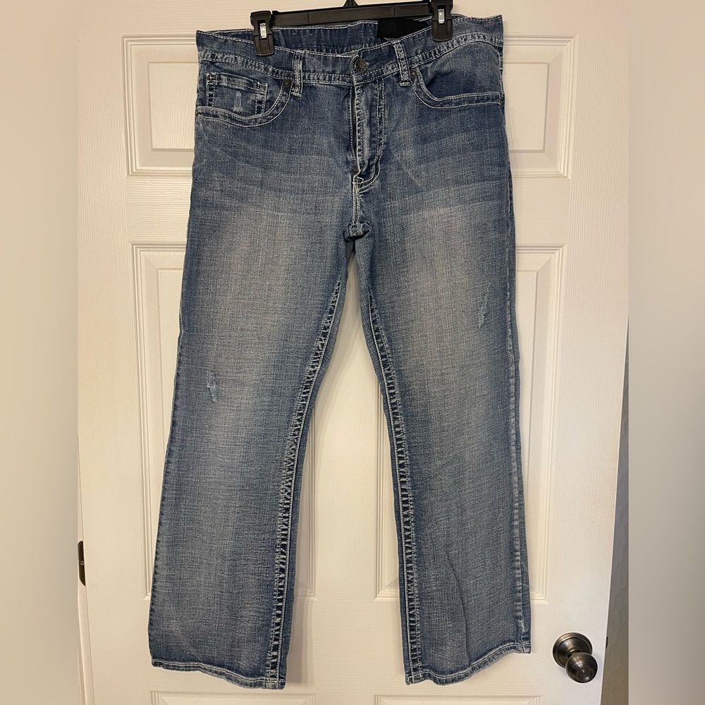 Men's Relaxed Fit Blue Jeans